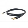 Cavo audio professionale "Y" con connessioni spina jack Stereo Yongsheng Ø 3.5 mm - 2 x spina jack Mono Ø 6.3 mm Yongsheng.