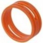 Anello colorato o-ring per connettori NEUTRIK serie XX "XX", color ARANCIONE